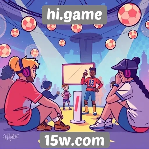 Explorando a comunidade de hi.game e suas interações