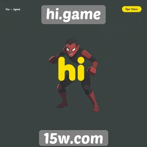 Análise da interface do usuário do site hi.game